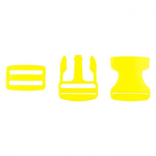 Verschluss-Set - gelb - 3,8 cm